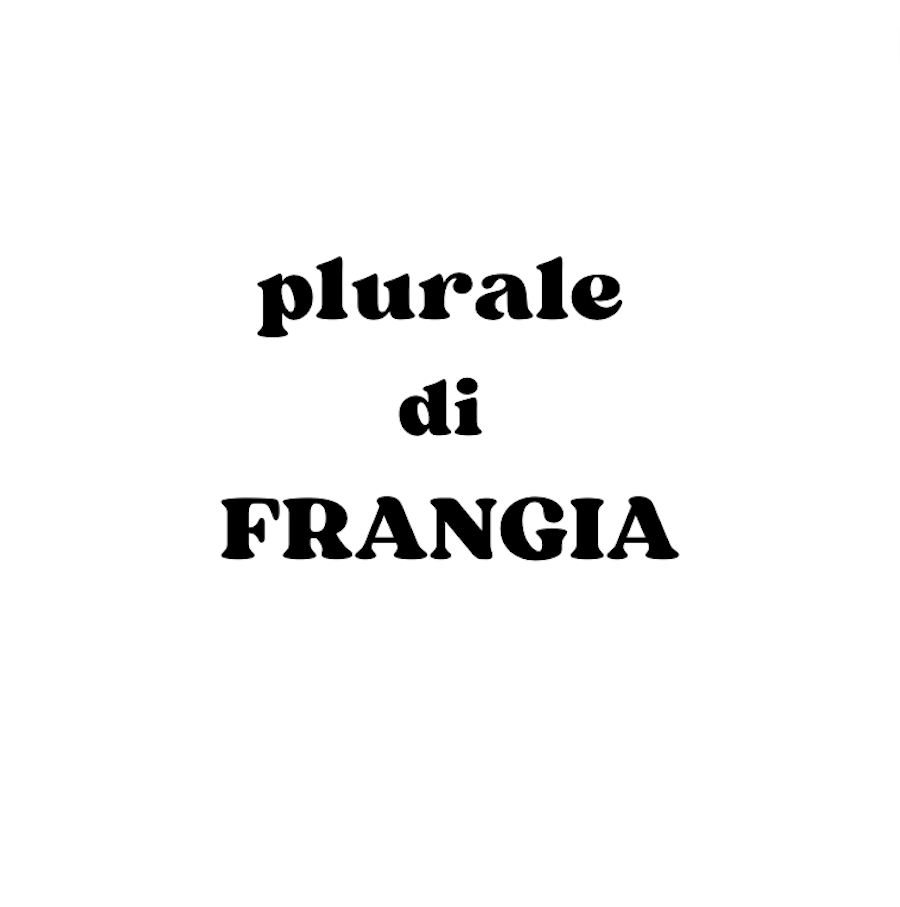 Il plurale di frangia